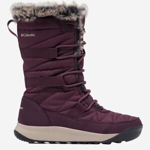 NWT Columbia Women's Waterproof Winter Boots 10W Burgundy